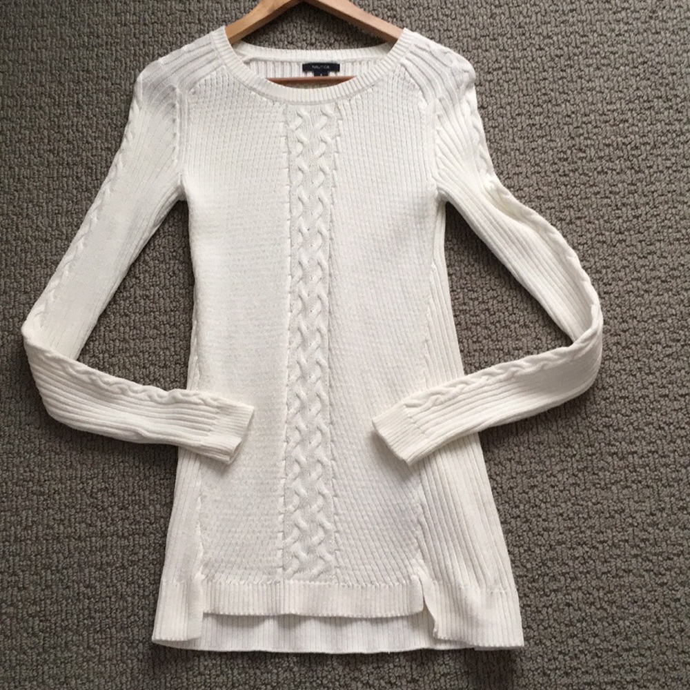 Nautica cable knit sweater